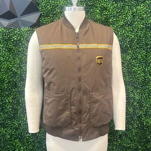 COPY - Men’s vintage UPS Brown vest